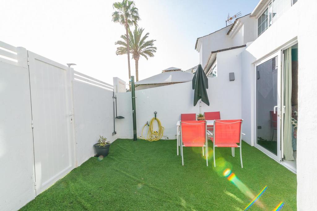 Deluxe Duplex Bungalow Private Parking Maspalomas  Exteriör bild