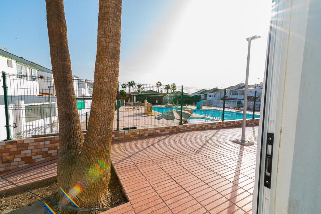 Deluxe Duplex Bungalow Private Parking Maspalomas  Exteriör bild