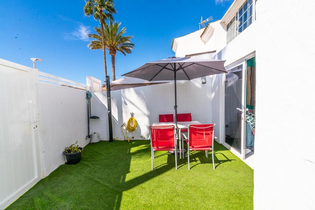 Deluxe Duplex Bungalow Private Parking Maspalomas  Exteriör bild